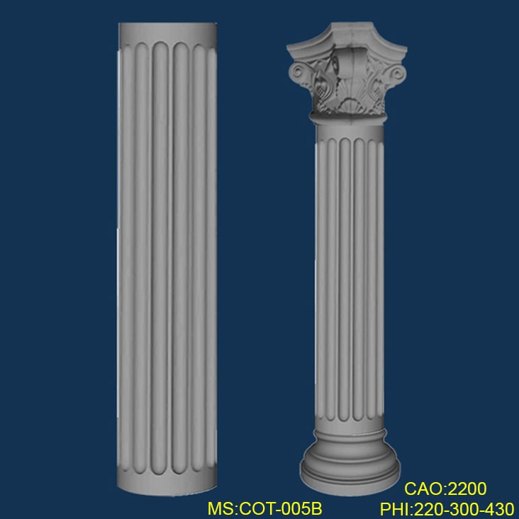 Mẫu cột tròn COT005B
